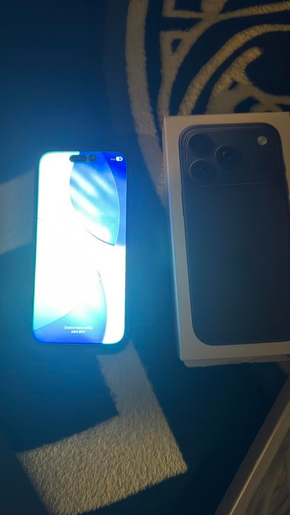 iPhone 17Pro marineblauw 1TB +garantie etc..., Ophalen of Verzenden, Zo goed als nieuw, Blauw