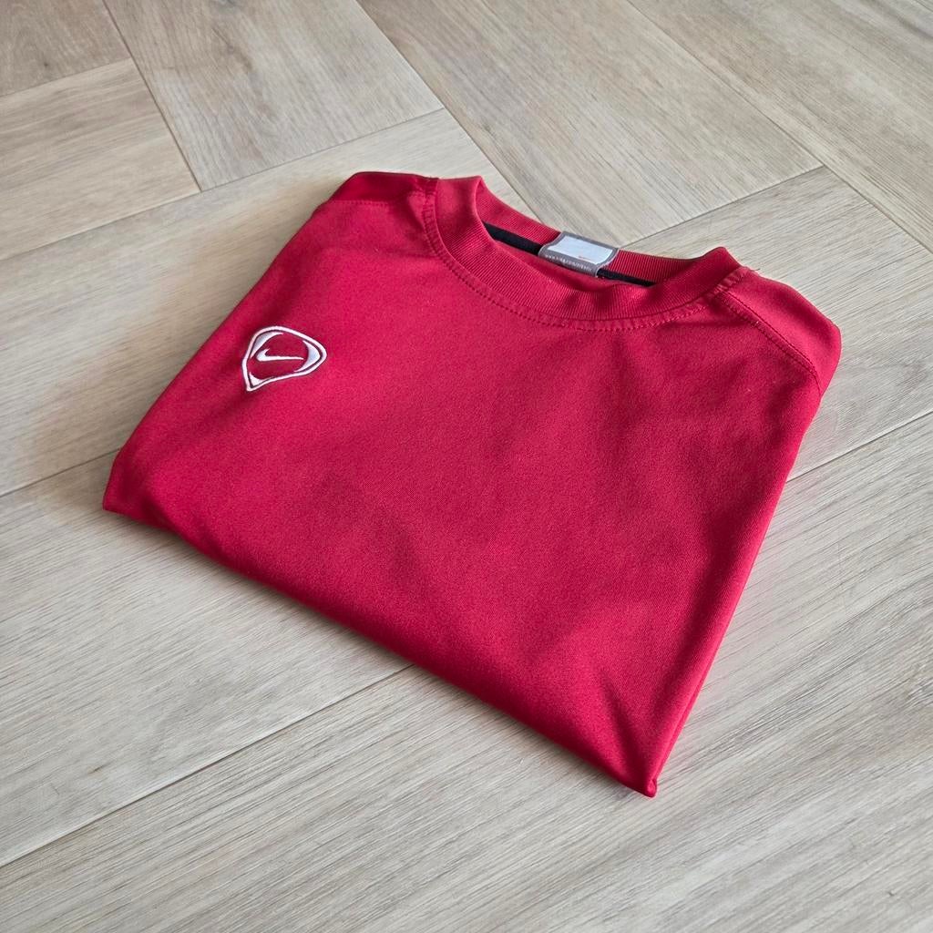 Mooi rood sportshirt Nike maat S., Kleding | Heren, T-shirts, Verzenden, Nike, Zo goed als nieuw, Rood