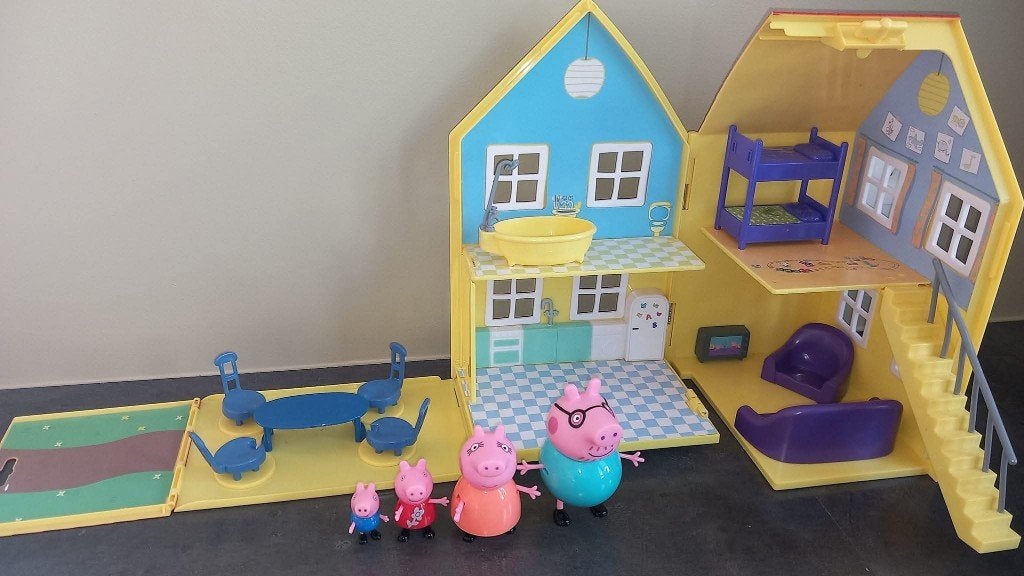 Maison Peppa pig, Enlèvement, Comme neuf