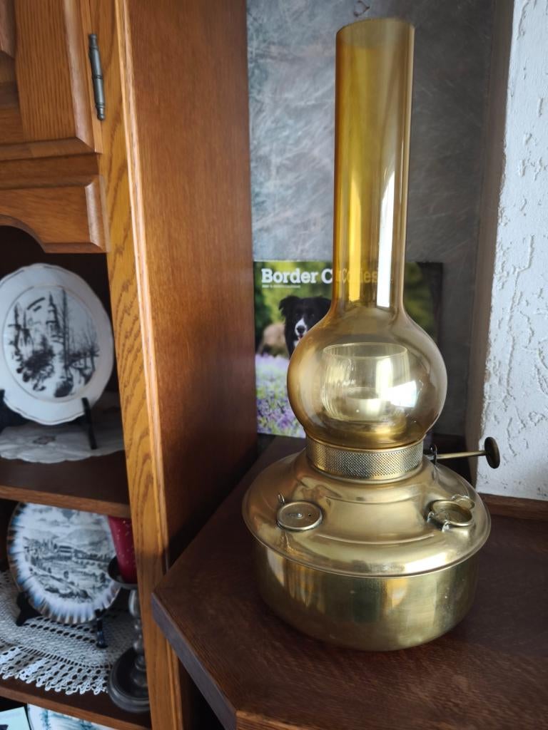 olielamp merk valor, Antiek en Kunst, Antiek | Brons en Koper, Ophalen, Koper