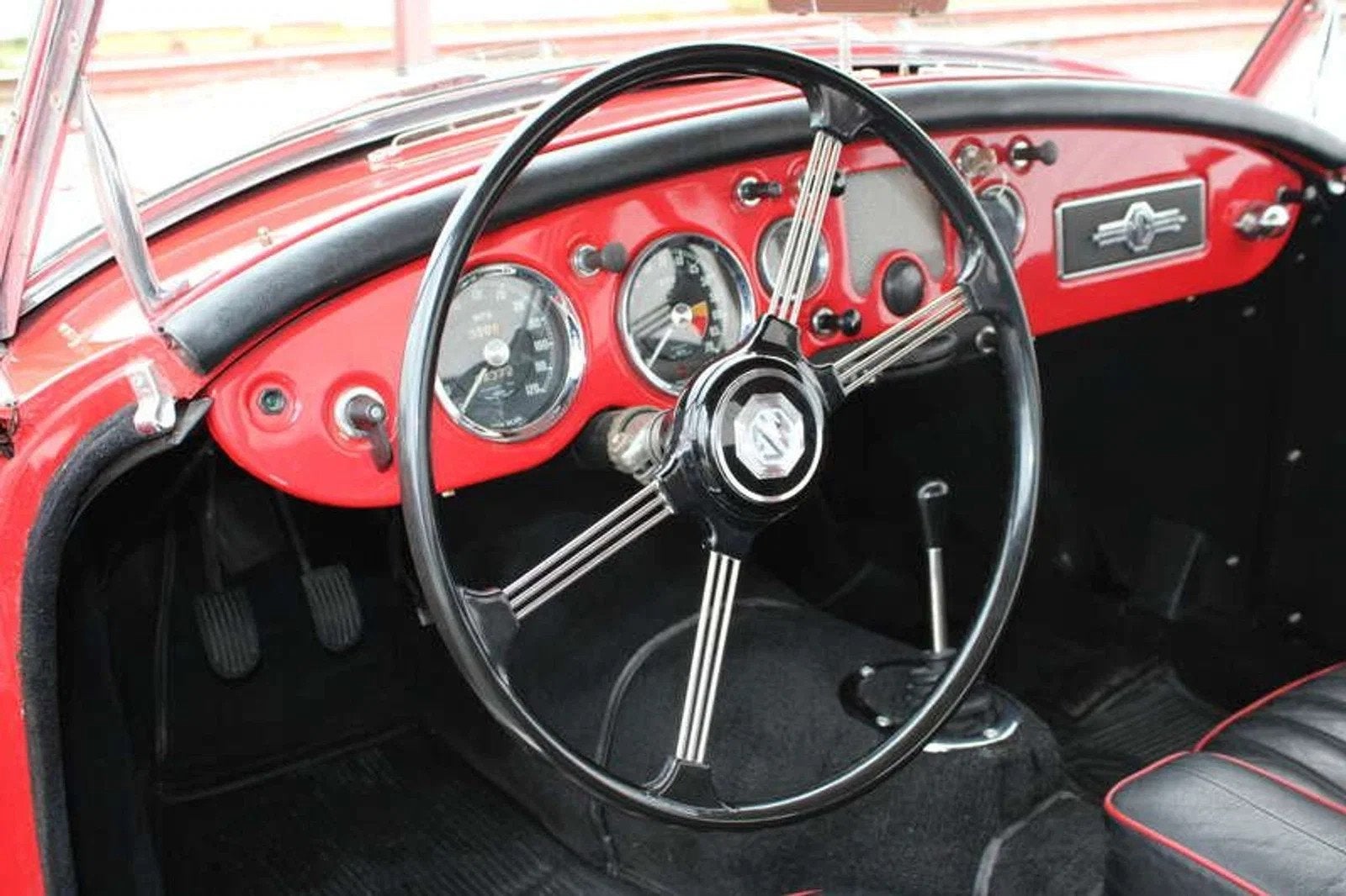 MG MGA 1.6i Cabriolet/Leder, Autos, Oldtimers & Ancêtres, 79 ch, Achat, Entreprise, Noir