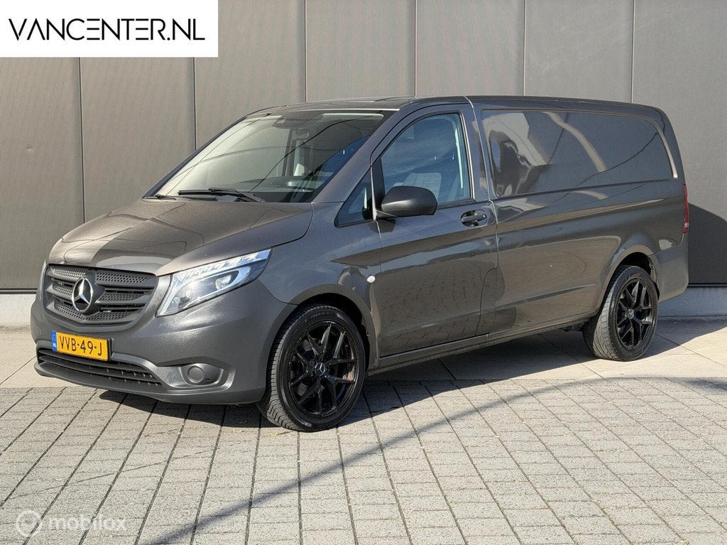 Mercedes Vito 119 CDI 191PK Automaat Lang Airco Trekhaak LED, Auto's, Bestelwagens en Lichte vracht, Bedrijf, Te koop, ABS, Airbags