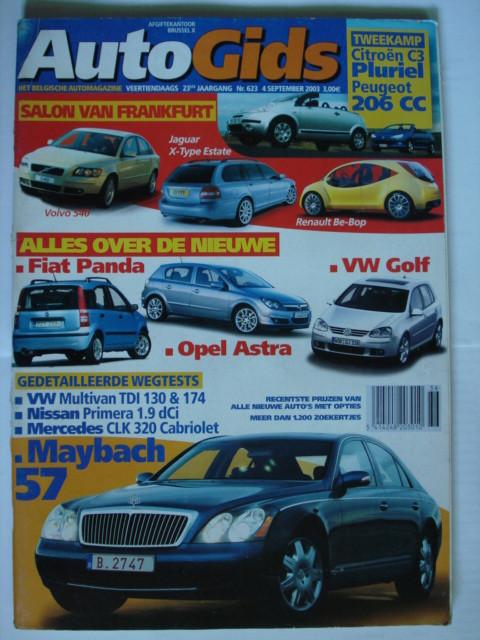 AutoGids 623, Boeken, Auto's | Folders en Tijdschriften, Gelezen, Algemeen, Verzenden