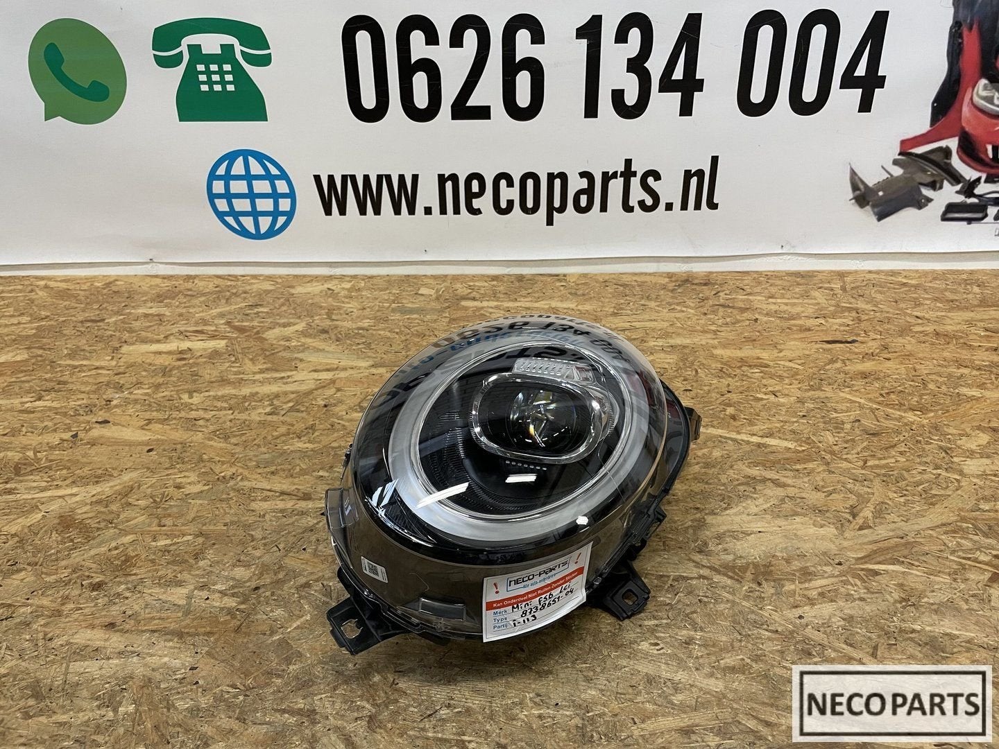 MINI F54 F55 F56 LCI FACELIFT VOL LED KOPLAMP LINKS, Auto-onderdelen, Gebruikt, -, -, Ophalen of Verzenden