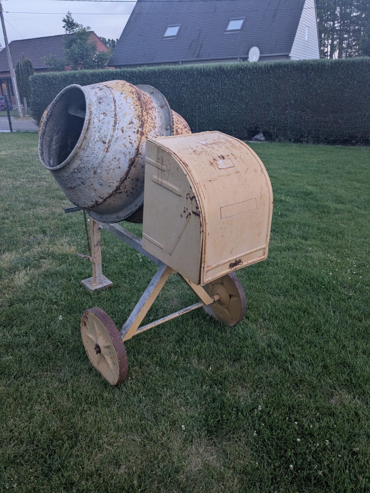 Bétonnière, Bricolage & Construction, Enlèvement