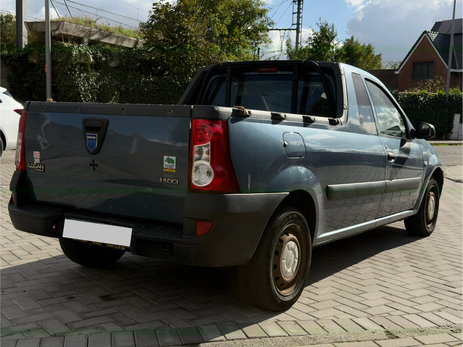 Dacia logan pickup 1.5 diesel 2010 260k km lichte vracht, Auto's, 4 cilinders, Blauw, Logan, Vierwielaandrijving