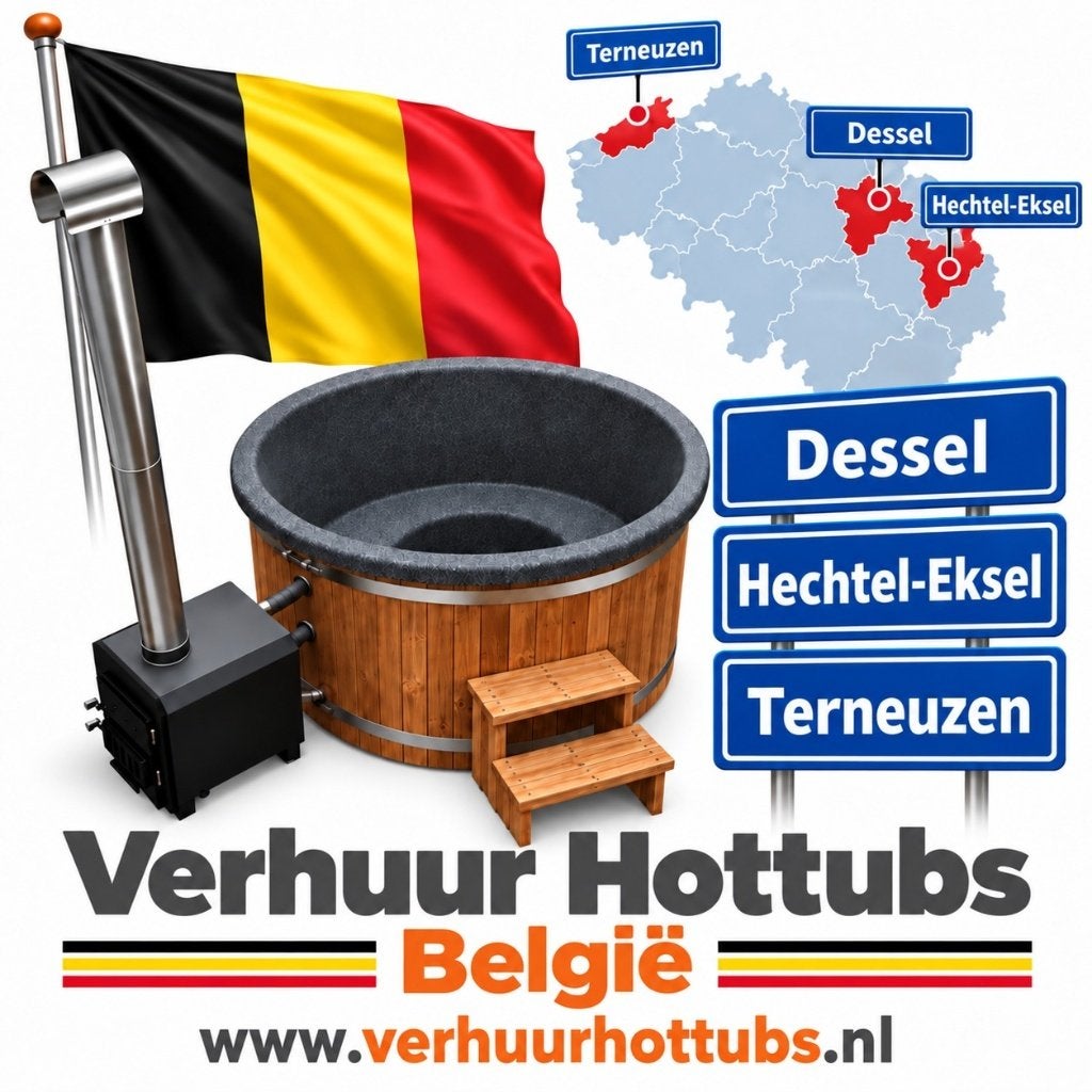 Houtgestookte hottub huren ? Hottub verhuur, Ophalen of Verzenden