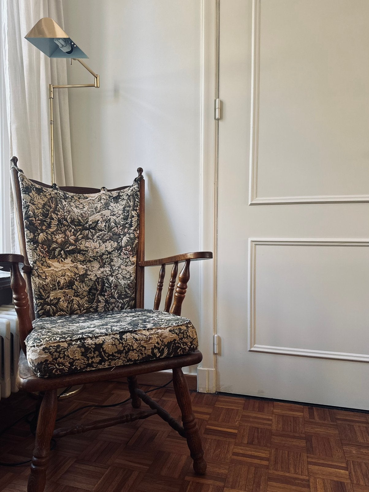 Mooie vintage stoel met kussen, Huis en Inrichting, Ophalen, Gebruikt