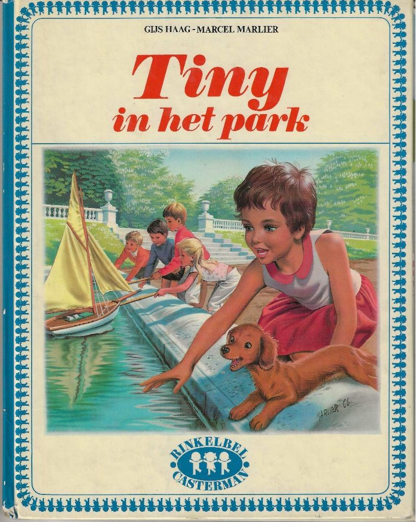 Tiny in het park, Boeken, Kinderboeken | Jeugd | onder 10 jaar, Gelezen, Fictie algemeen, Gijs Haag - Marcel Marlier, Ophalen of Verzenden