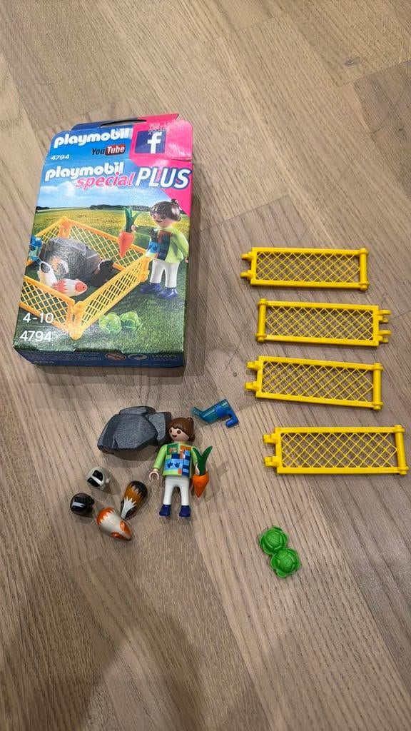 Playmobil 4794 hamsters, Enlèvement, Comme neuf