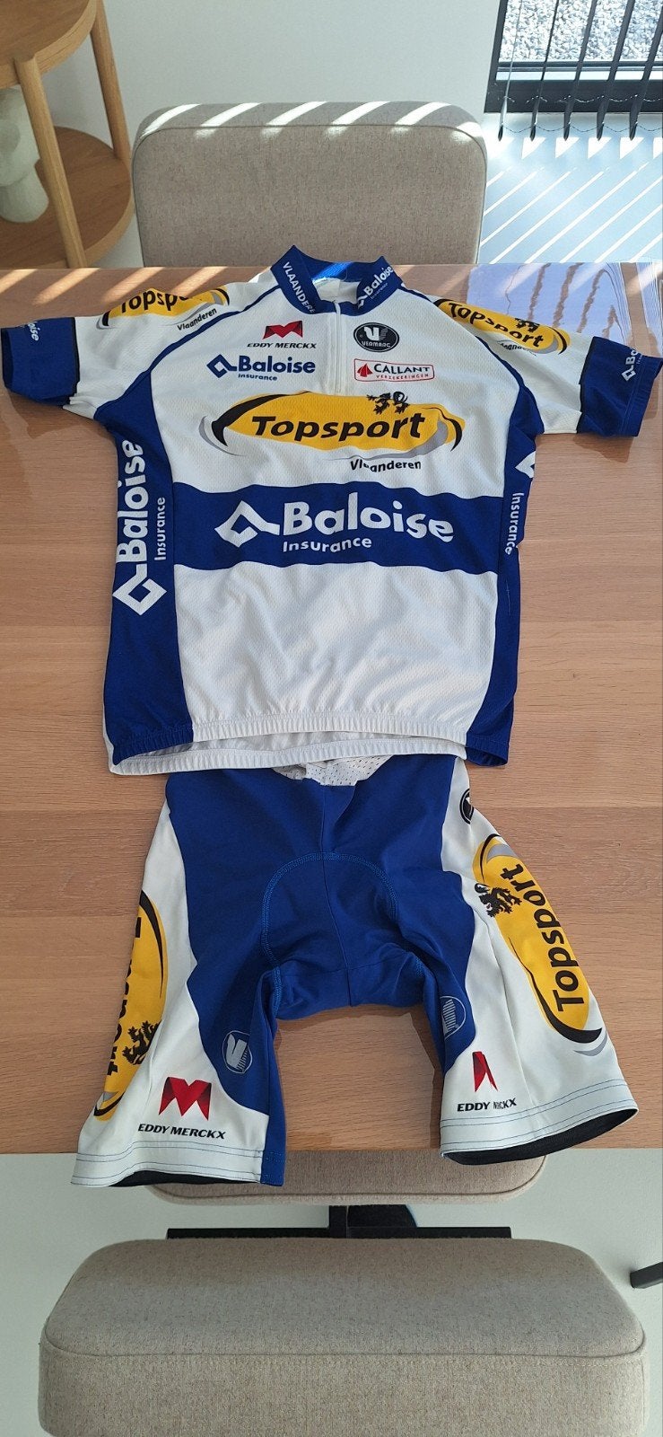 fiets tenue Topsport vlaanderen, Ophalen of Verzenden, Zo goed als nieuw