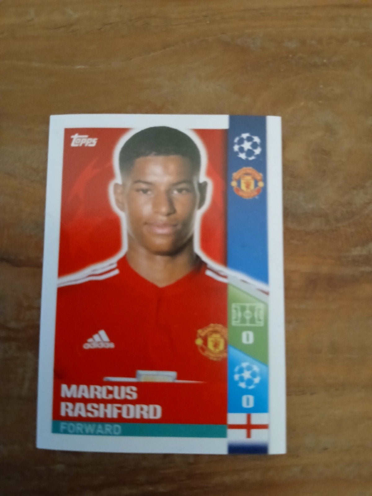 marcus rashford topp cl 2017, Enlèvement ou Envoi, Neuf, Autocollants et Photos