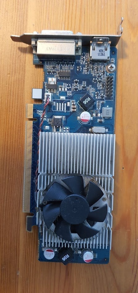 NVIDIA GeForce 405 OEM PCI/ VDI-HDMI, Computers en Software, Gebruikt, GDDR3, HDMI, Ophalen of Verzenden