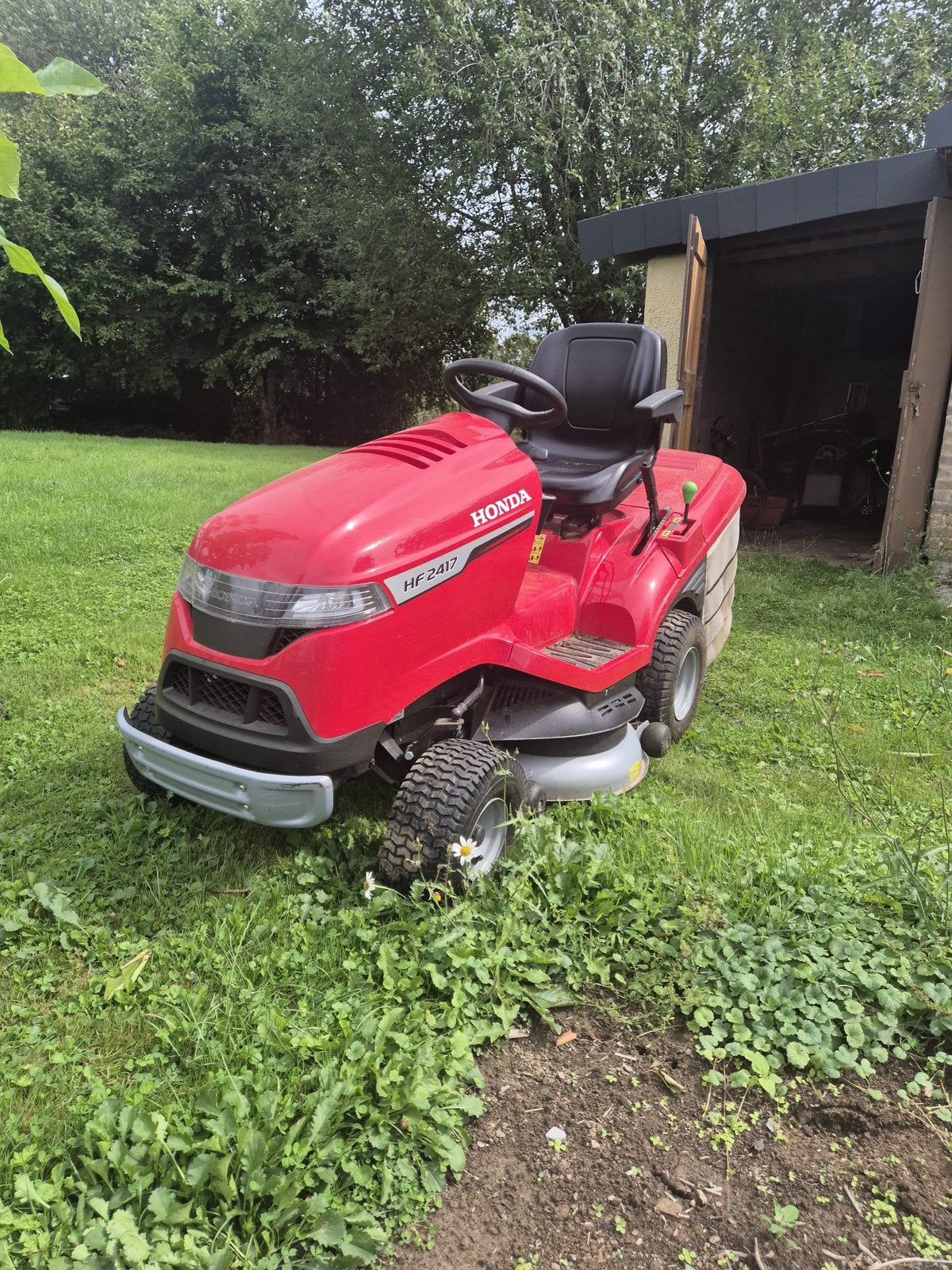 Tracteur tobdeuse honda HF 2417, Ophalen, Zo goed als nieuw