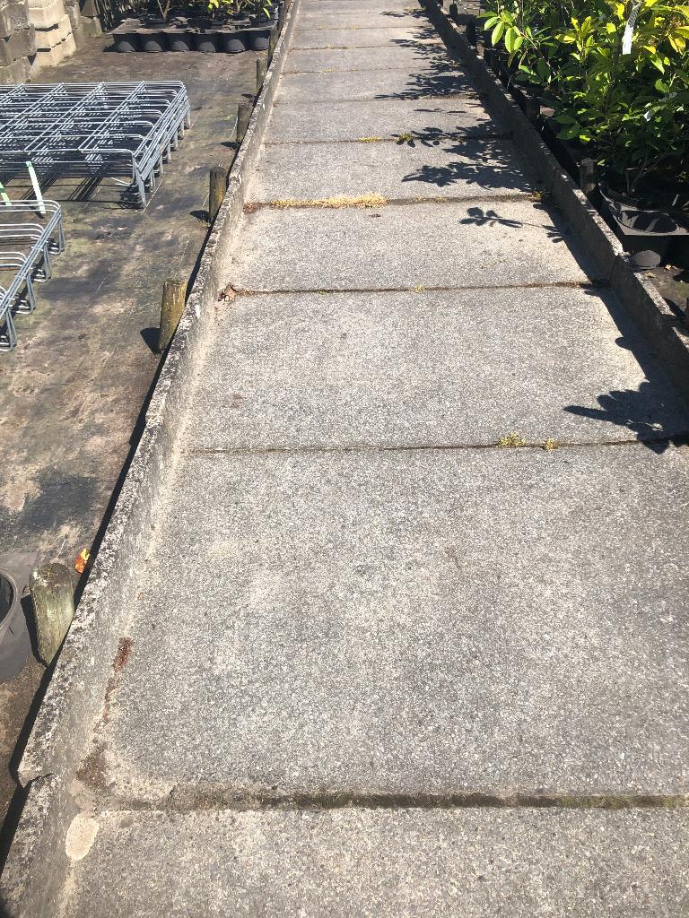 Betonnen U wegen - GRATIS, Tuin en Terras, Ophalen, Zo goed als nieuw, Beton, Overige typen