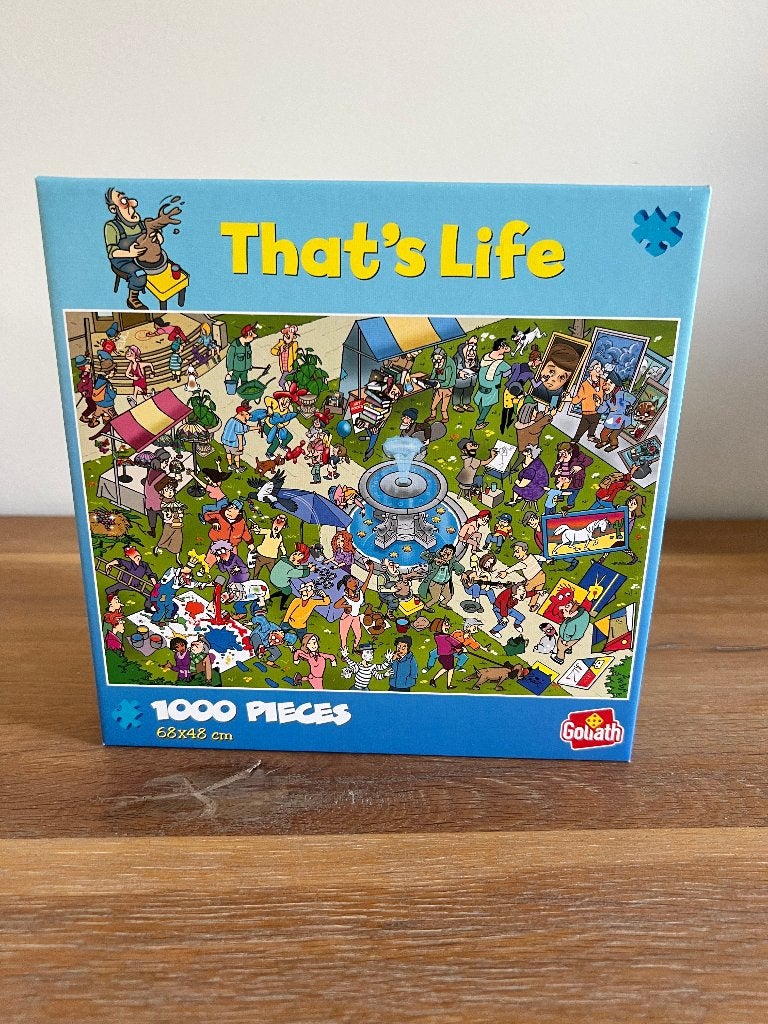 Puzzel That's Life - Camping Trip, Hobby en Vrije tijd, Ophalen of Verzenden, 500 t/m 1500 stukjes, Nieuw, Legpuzzel