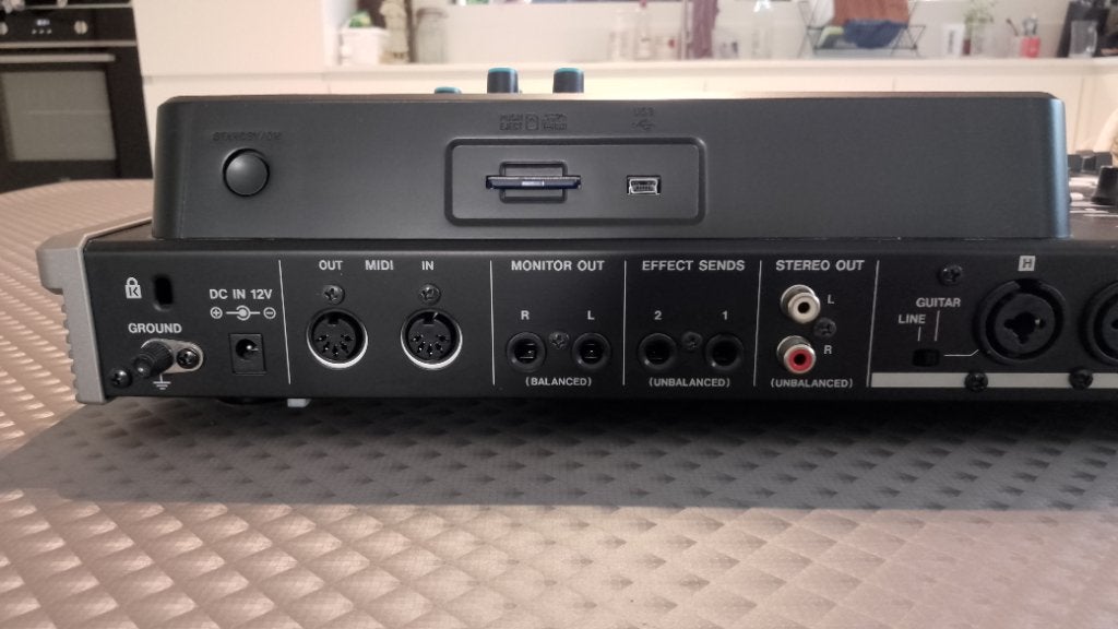 Tascam DP24 portastudio, Ophalen, Gebruikt, Audio