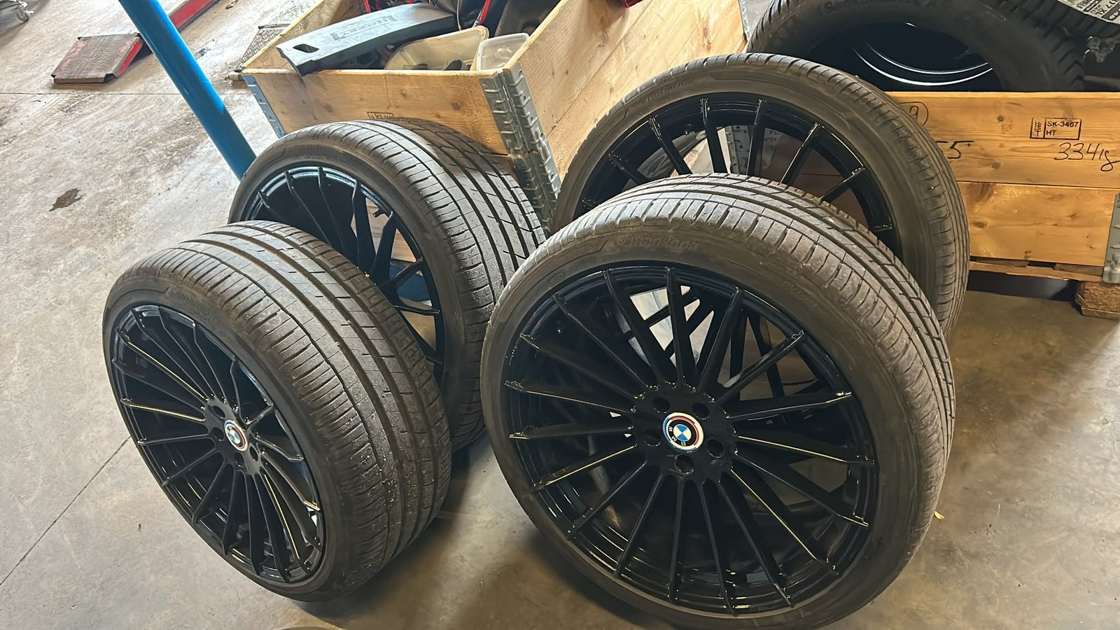 Zomerset BMW X5 X6 G05 G06 22inch, Ophalen, Gebruikt, Banden en Velgen, Overige maten