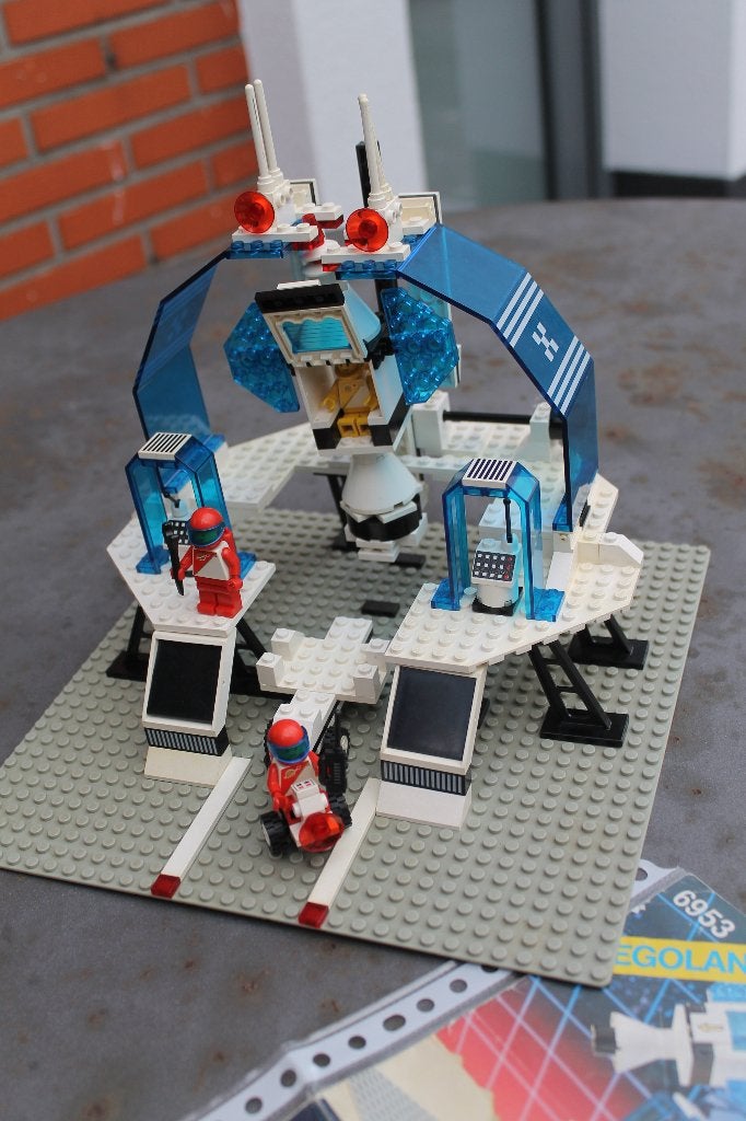 Lego 6953 Space : Futuron, lance-laser cosmique, Enlèvement ou Envoi, Lego, Ensemble complet, Instructions incluses