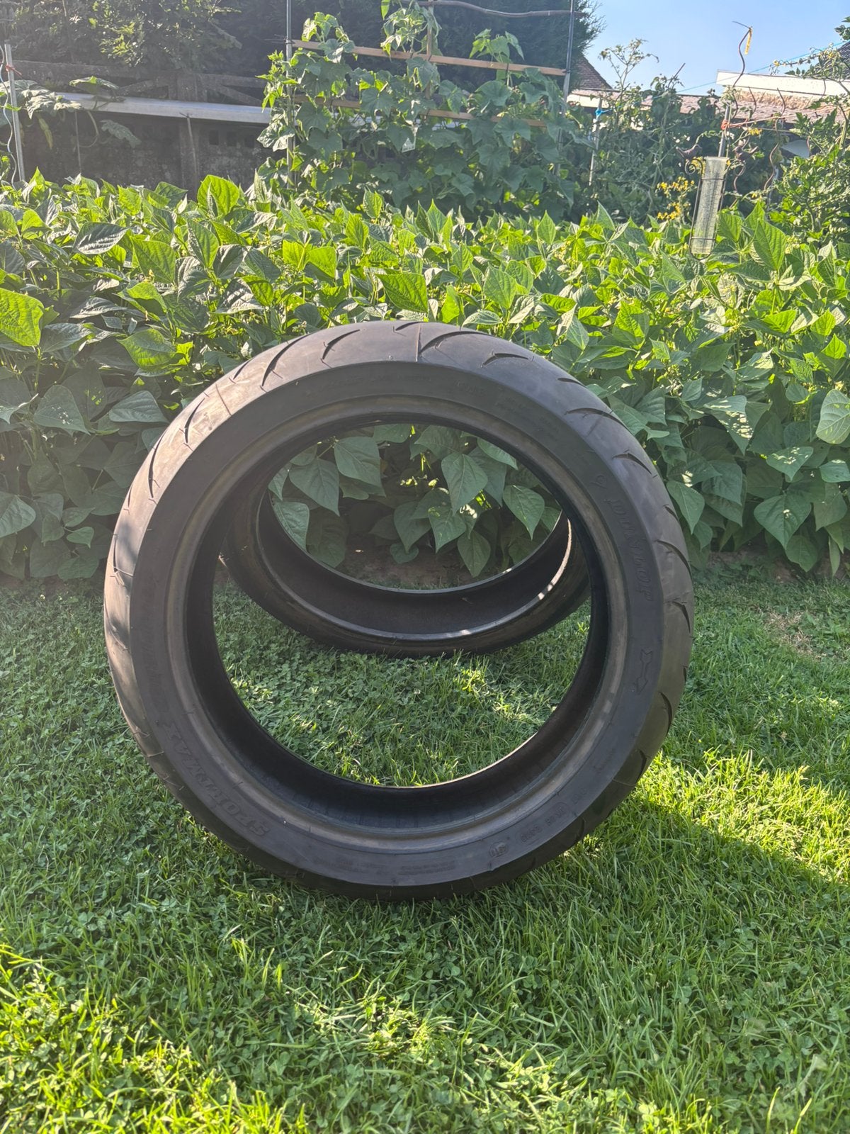 Motobanden dunlop, Motoren, Ophalen, Nieuw