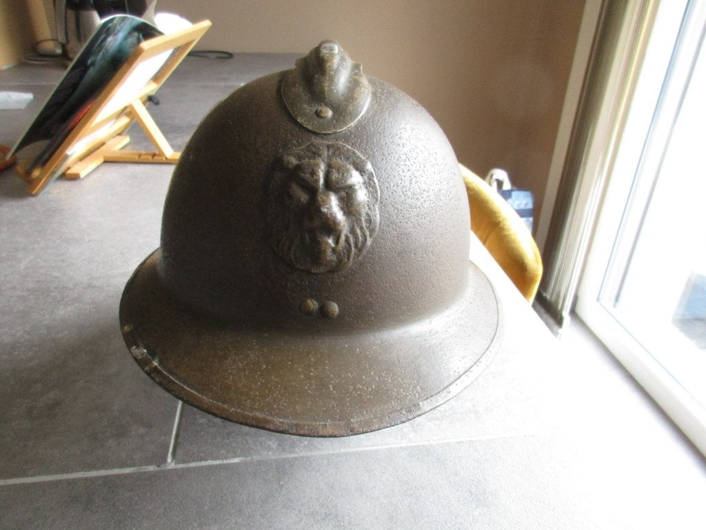 belgische helm 2, Verzamelen, Militaria | Tweede Wereldoorlog, Ophalen of Verzenden
