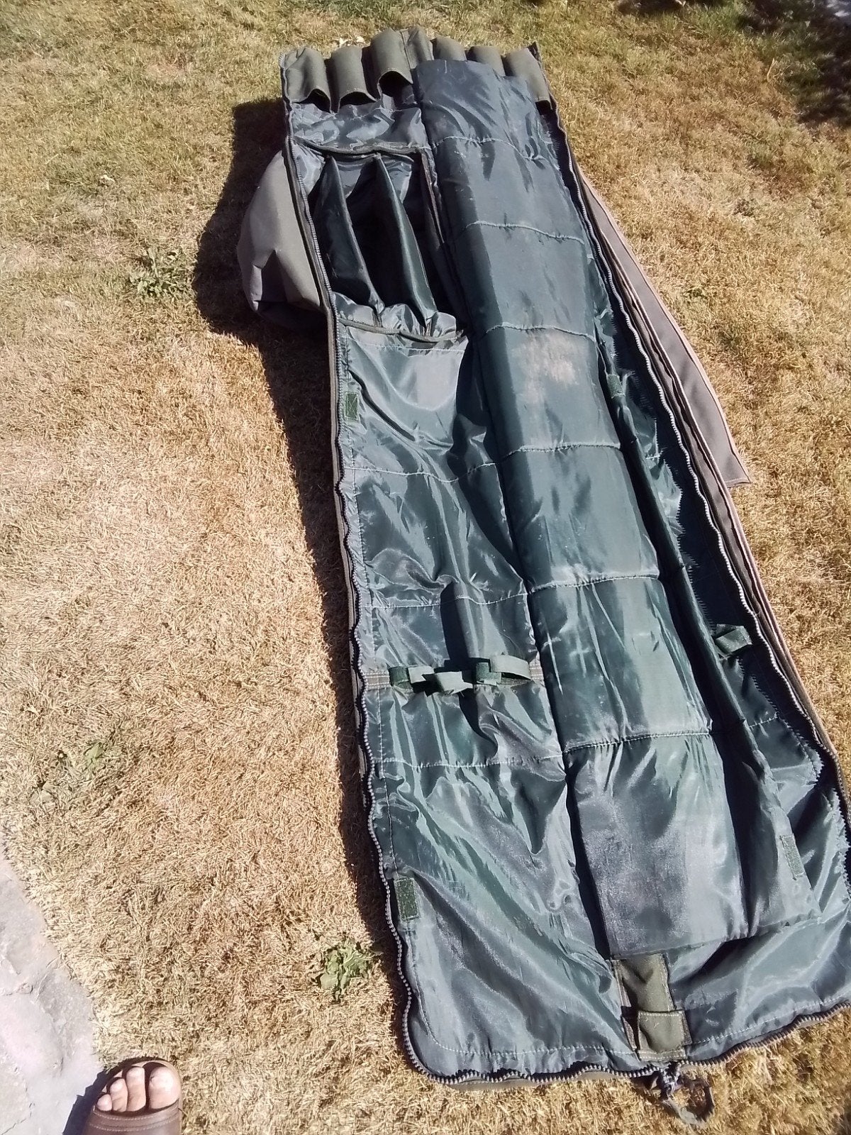 sac de canne à pêche, Enlèvement