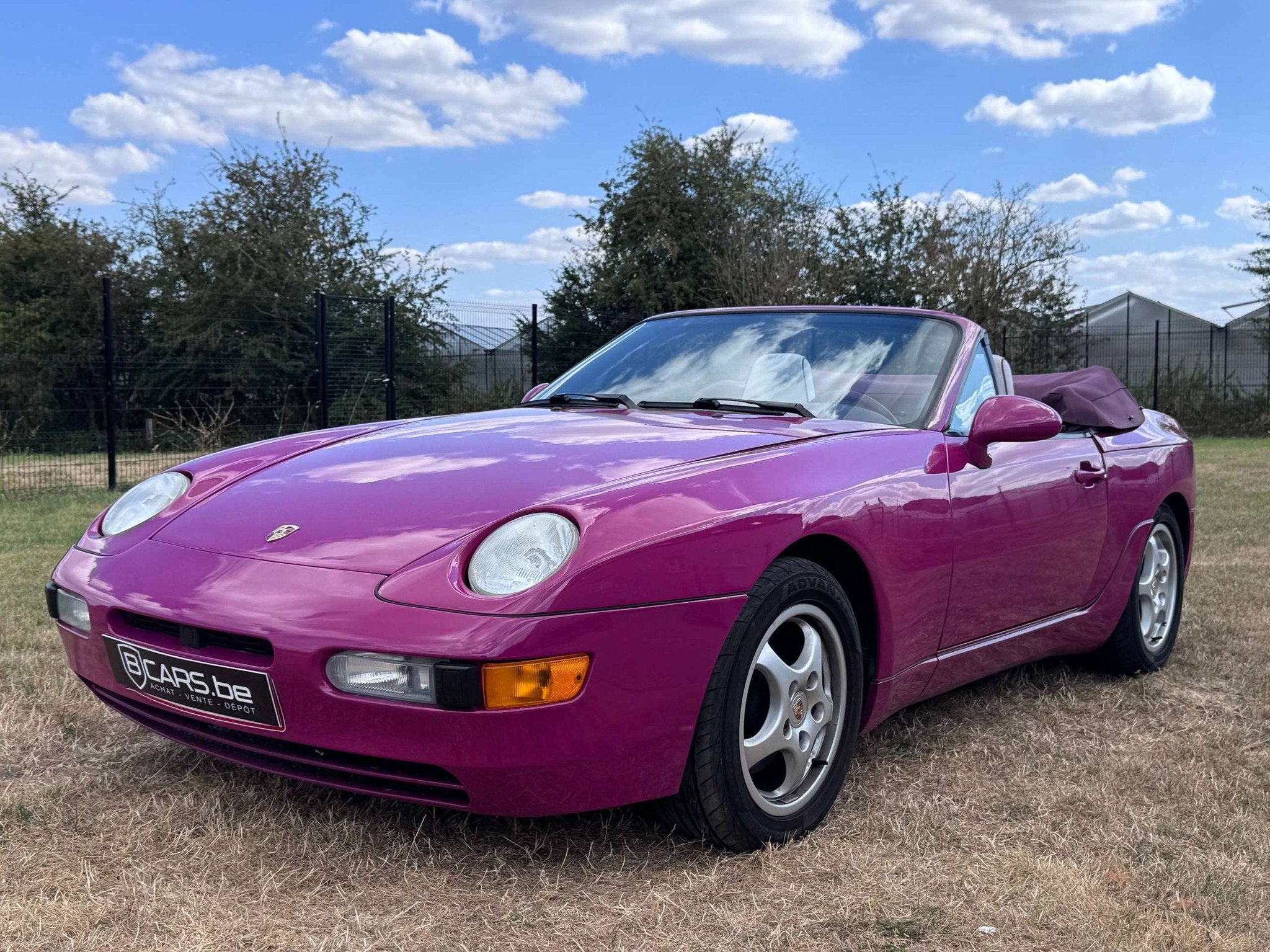 Porsche 968 Cabriolet RUBYSTONE OVER APRICOT AND MAGENTA ULT, Autos, Cuir, Achat, Entreprise, Autres couleurs