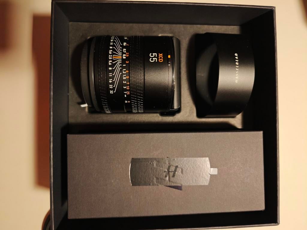 Hasselblad XCD 2,5/55V 55mm, Enlèvement