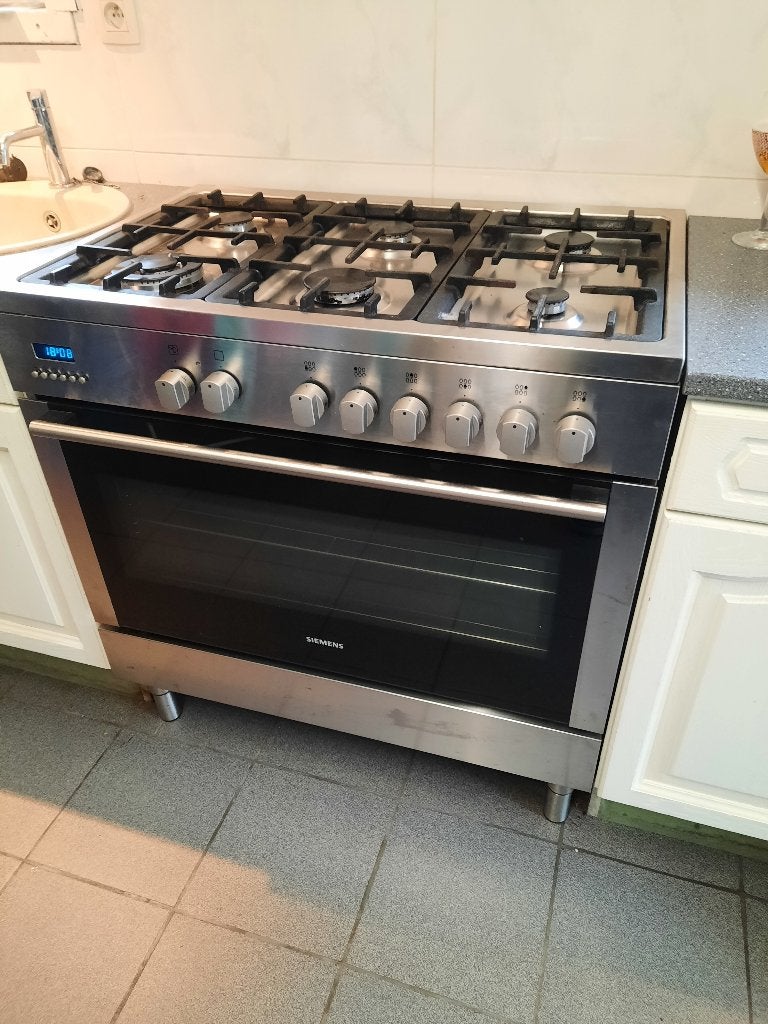 gasfornuis, Ophalen, Gebruikt, Grill, Gas