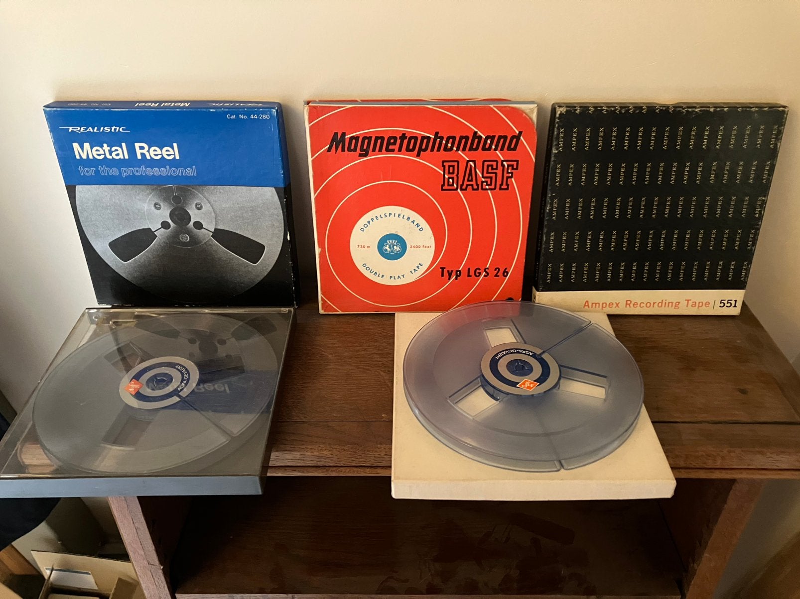 Lege reel to reel spoelen, Audio, Tv en Foto, Bandrecorder, Ophalen of Verzenden