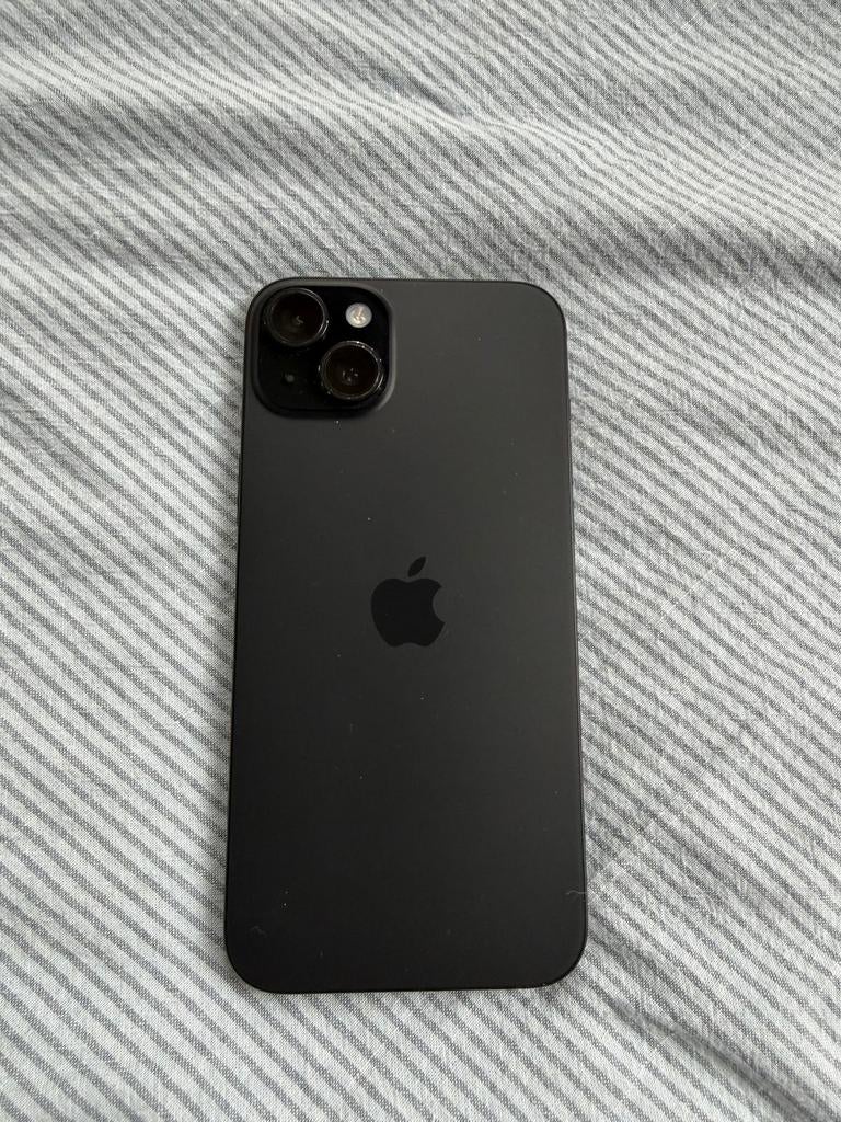 iPhone 15 plus 128 GB, 2024, zwart, Ophalen, 128 GB, 86 %, Zwart
