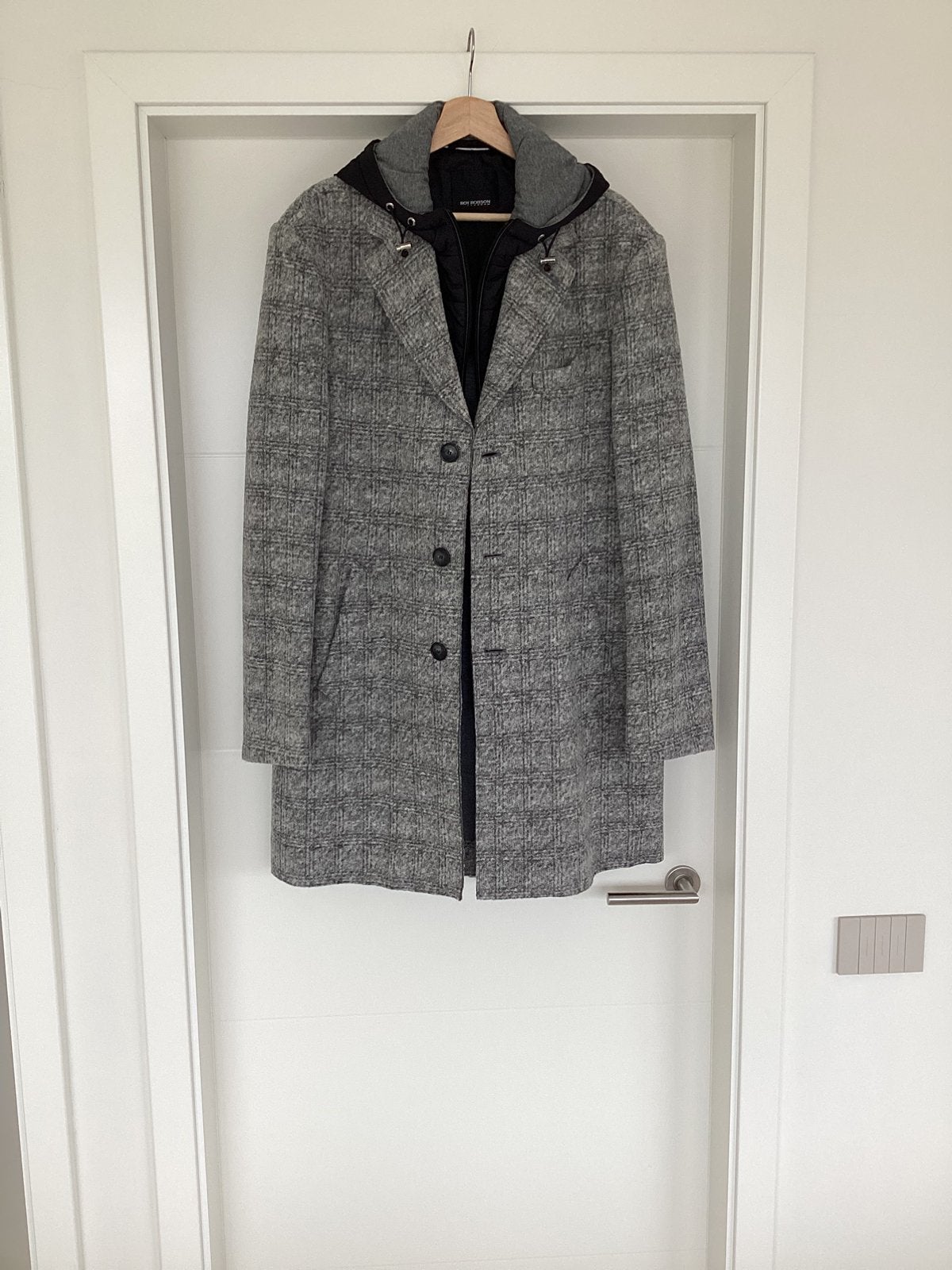 Roy Robson wollen Herenjas, Enlèvement ou Envoi, Neuf, Taille 52/54 (L), Gris
