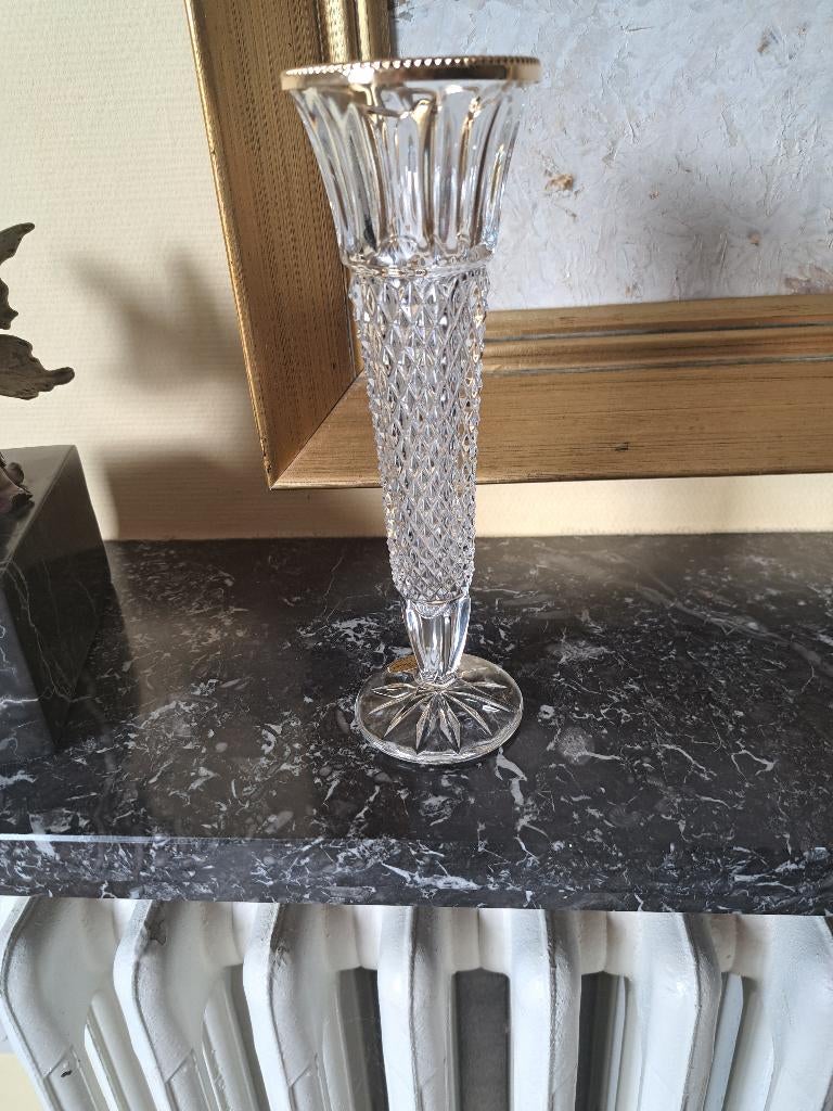 vaasje in bohemian kristal, Ophalen of Verzenden