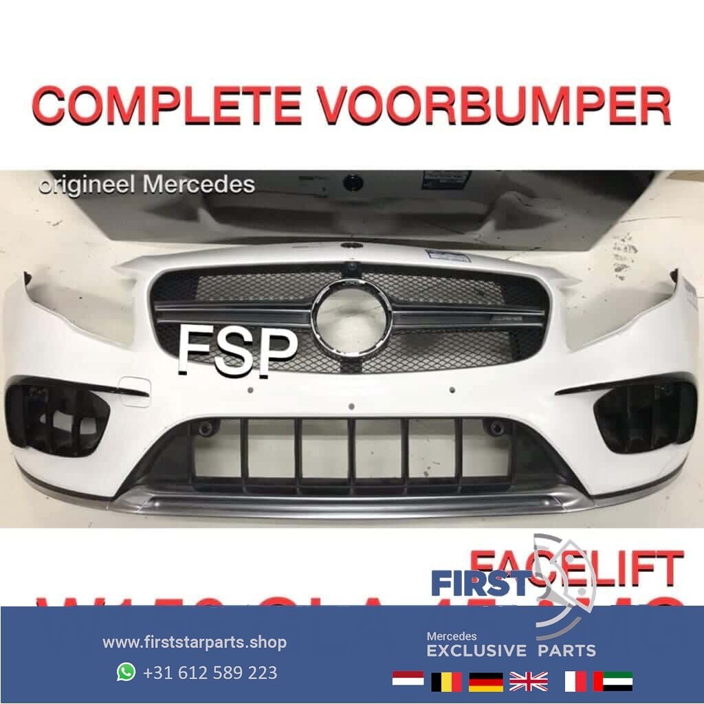 W156 Facelift GLA 45 AMG Voorbumper GLA45 BUMPER COMPLEET Me, Utilisé, -, Avant, -