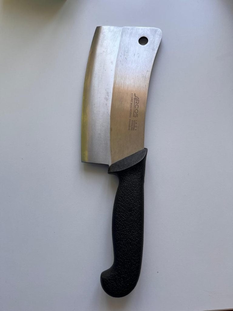 Arcos 2900 professioneel hakmes – lemmet 19 cm, Ophalen of Verzenden, Zwart, Metaal, Overige merken