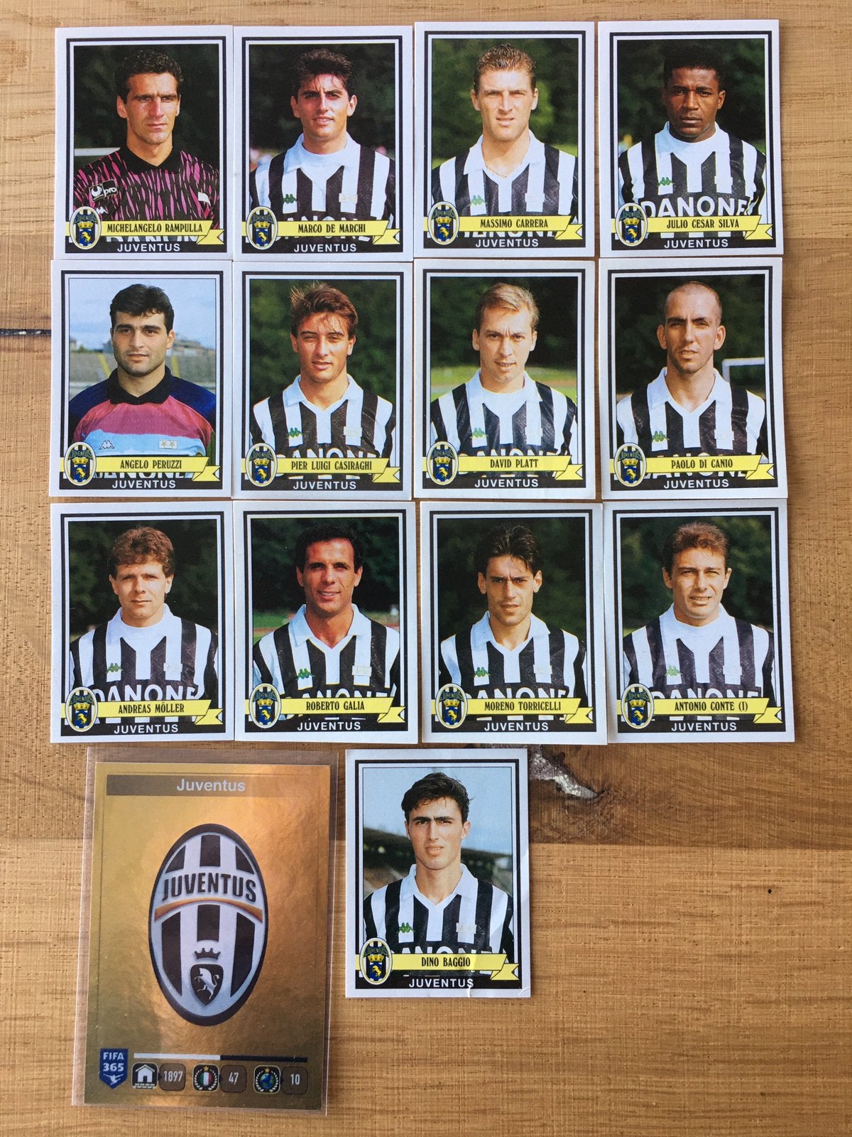 Panini voetbal stickers Juventus 92/93, Ophalen of Verzenden
