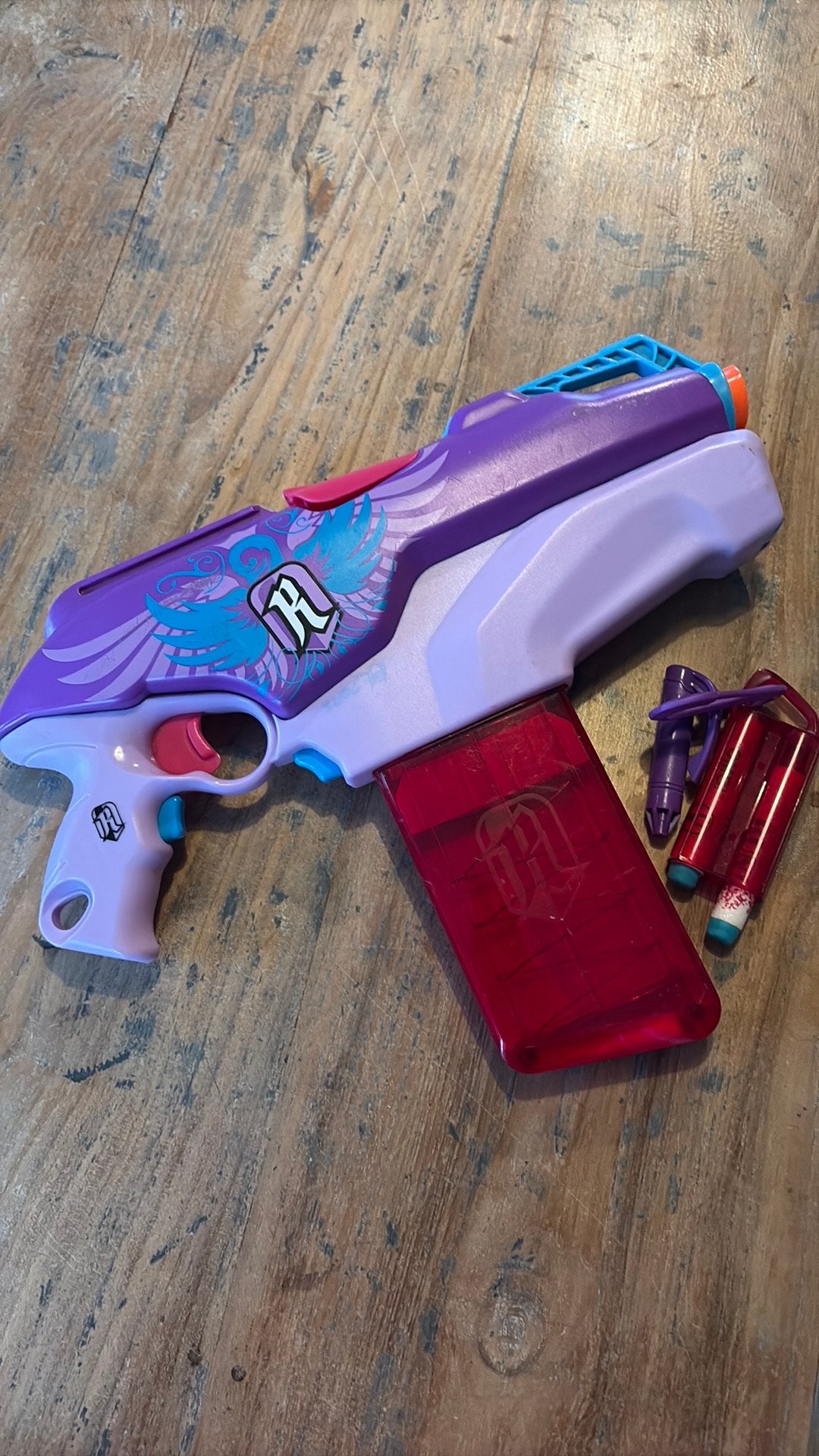 Nerf Rebelle Messenger Blaster, Kinderen en Baby's, Ophalen of Verzenden, Gebruikt