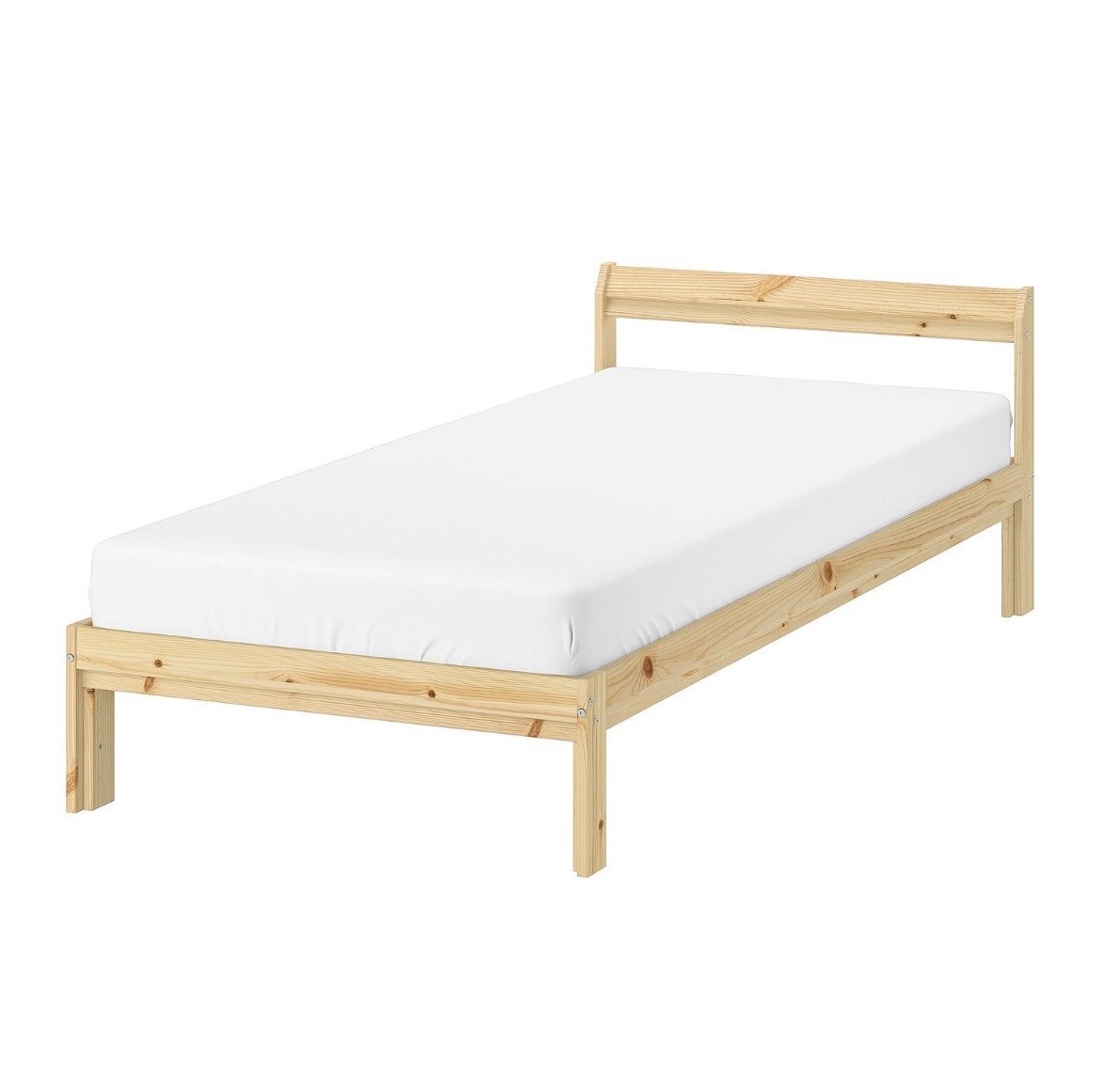 Cadre de lit en pin Ikea Neiden 90x200cm NOUVEAU, Maison & Meubles, Chambre à coucher | Lits, Neuf, Une personne, 90 cm, 200 cm