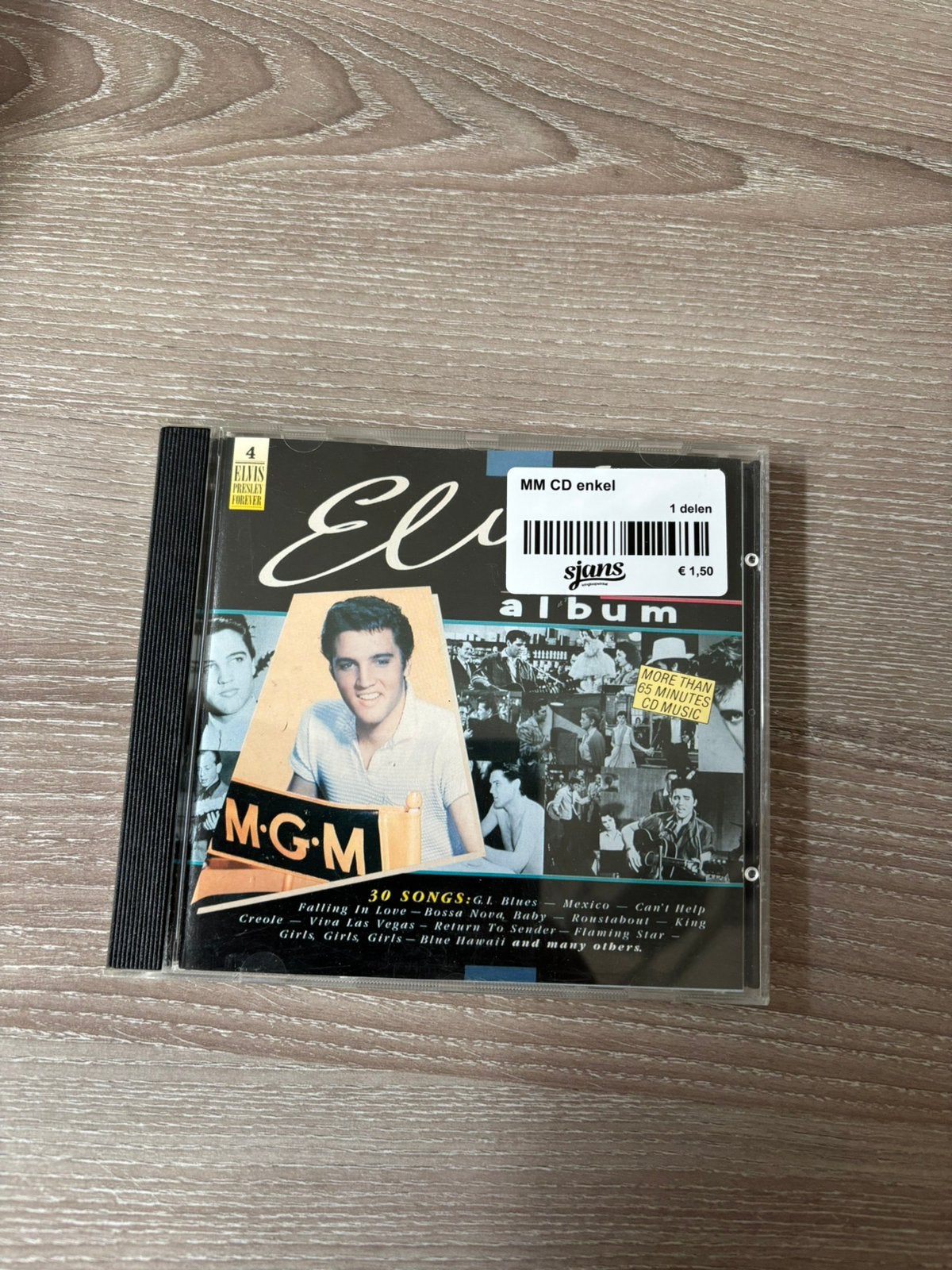 Elvis Presley  film album, Ophalen of Verzenden, Zo goed als nieuw
