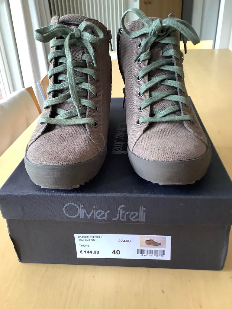 Schoenen olivier strelli maat 40, nieuw, Kleding | Dames, Schoenen, Ophalen, Lage of Enkellaarzen, Nieuw, Grijs
