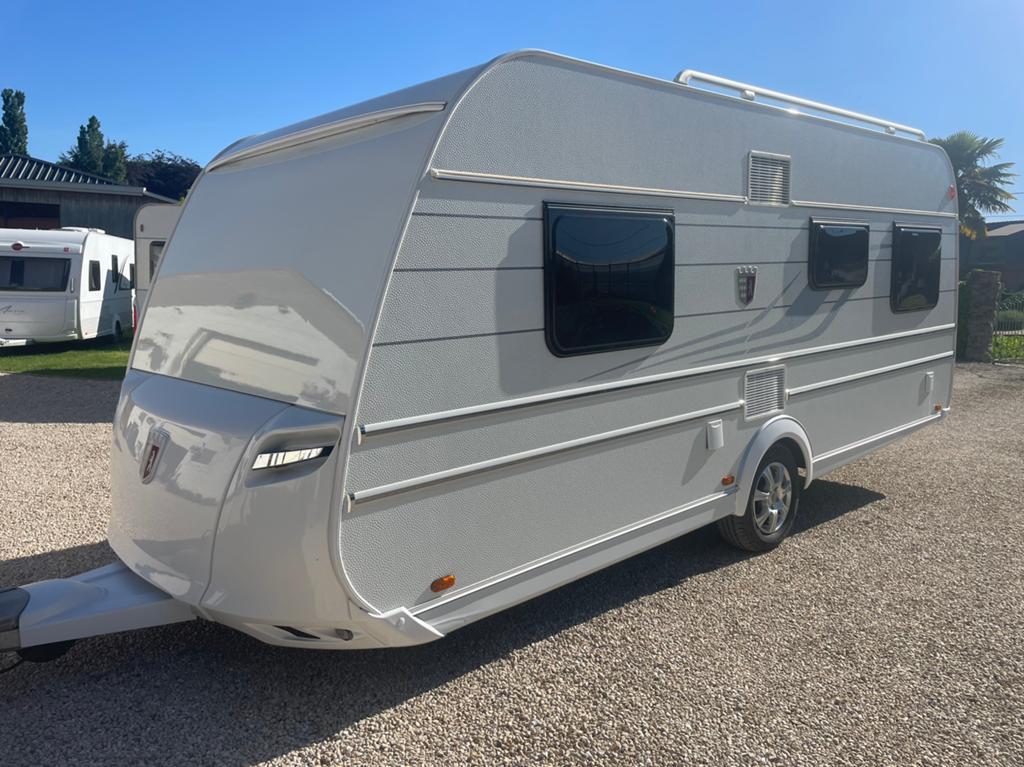 Prachtige caravan Tabbert 480, IN NIEUW STAAT, Caravans en Kamperen, Schokbreker, Rondzit, Tabbert, Frans bed
