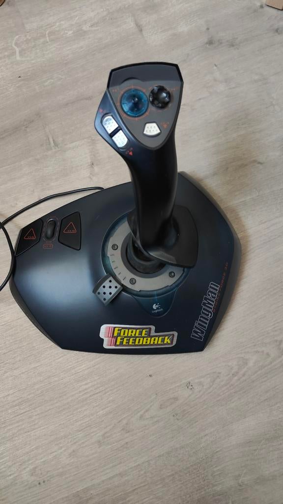 Logitech WingMan Force Feedback 3D Joystick, Ophalen of Verzenden