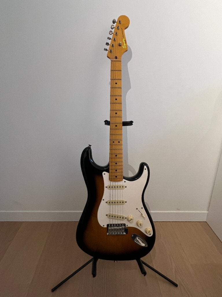 Squier Stratocaster, Muziek en Instrumenten, Ophalen, Zo goed als nieuw, Fender