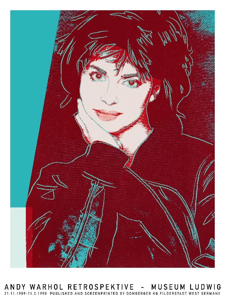 Affiche Andy Warhol Nastassja Kinski, Enlèvement ou Envoi