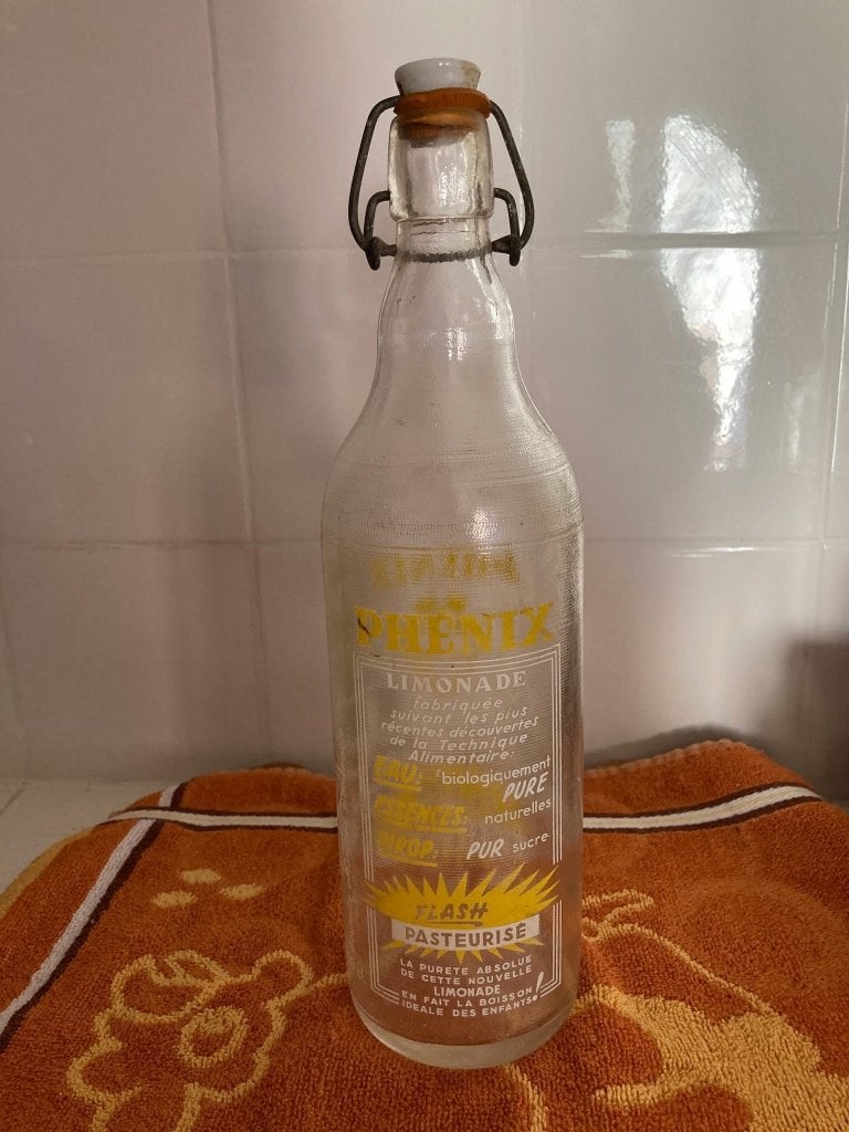 vieilles bouteilles de limonade française, Collections, Enlèvement ou Envoi, Utilisé