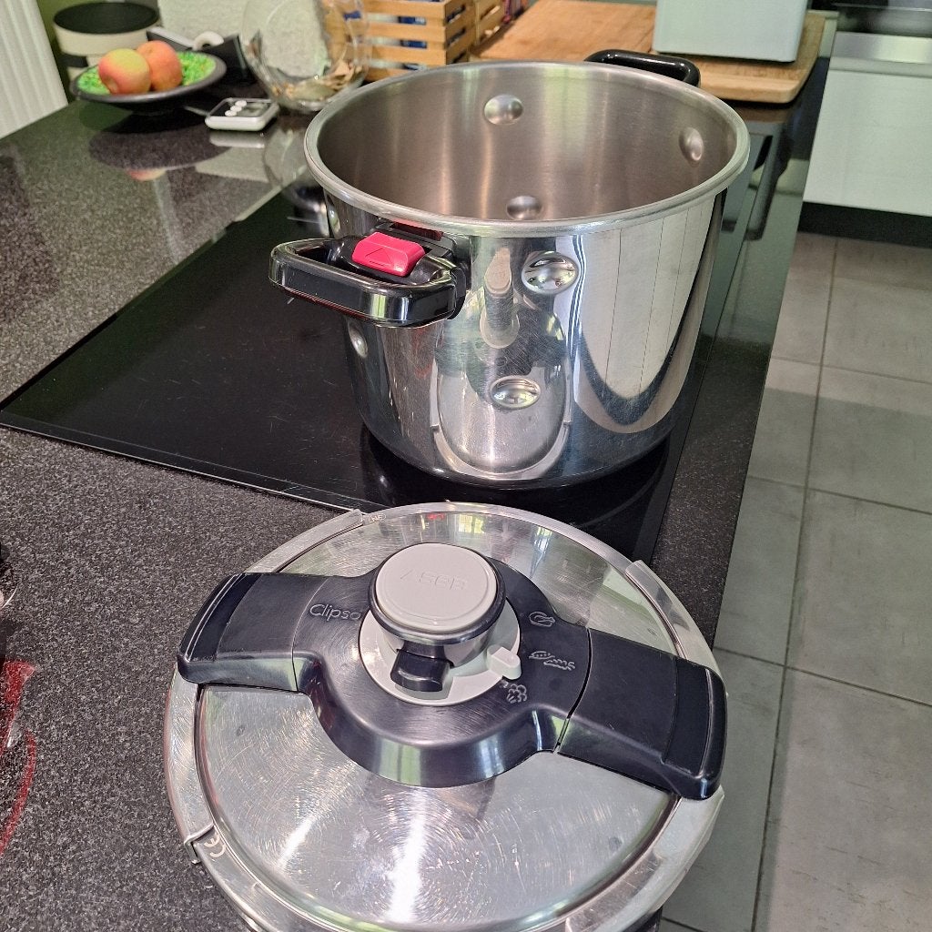 snelkookpan  Seb, Met handvatten, Ophalen, Zo goed als nieuw, Snelkookpan