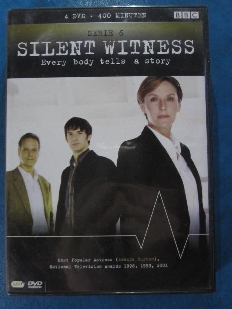 Silent Witness - Serie 6 (2002) 4 disc, Cd's en Dvd's, Vanaf 16 jaar, Boxset, Ophalen of Verzenden, Zo goed als nieuw