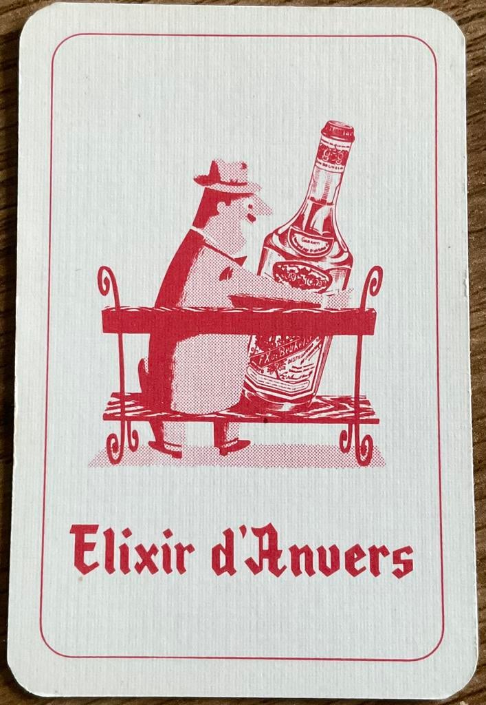 ANVERS/Carte à jouer ELIXIR d'Anvers, Enlèvement ou Envoi, Comme neuf, Carte(s) à jouer