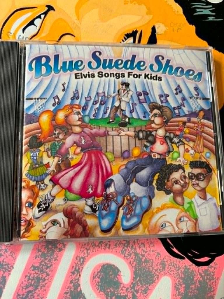 Elvis cd, Blue suede shoes, Elvis songs for kids. 5 euro, Ophalen of Verzenden, Zo goed als nieuw, Rock-'n-roll