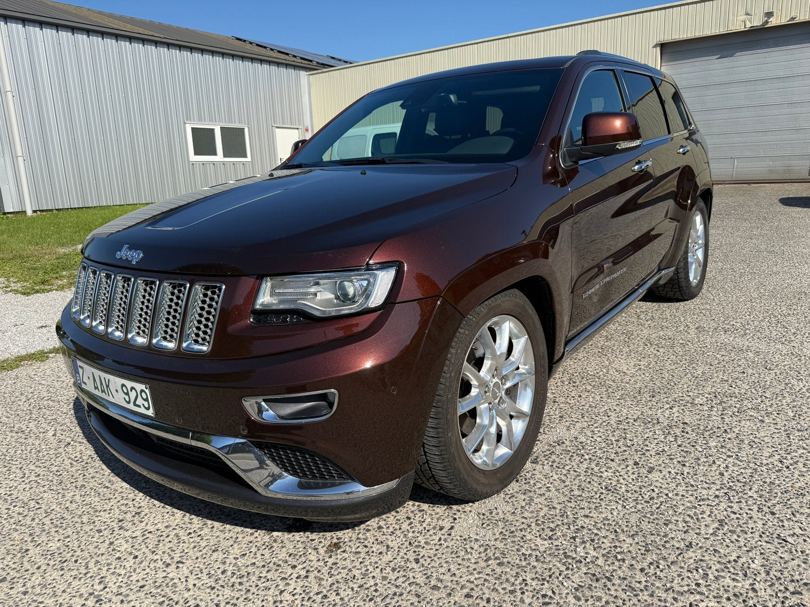 Jeep Grand Cherokee Summit 3.0d uit 2016, Auto's, Jeep, Bedrijf, Te koop, Grand Cherokee, 4x4, ABS, Achteruitrijcamera, Adaptieve lichten
